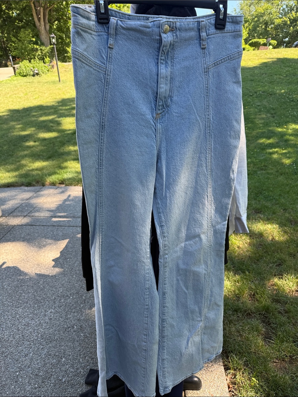 We The Free Wide Flare Leg Jeans
